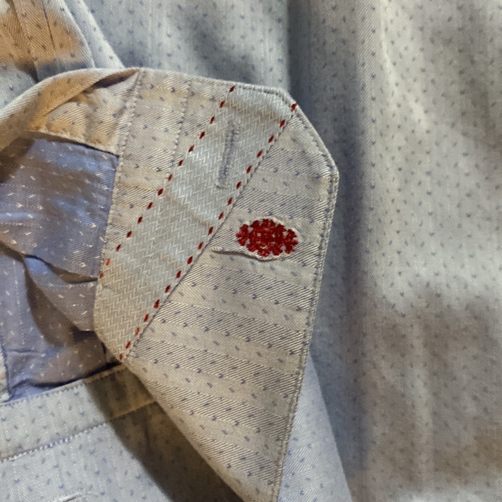 🍍ROBERT GRAHAM🍍DRESS SHIRT🍍SIZE 44/17.5🍍A-1 - Picture 3 of 6